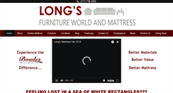 Desktop Screenshot of longsfurnitureworld.com